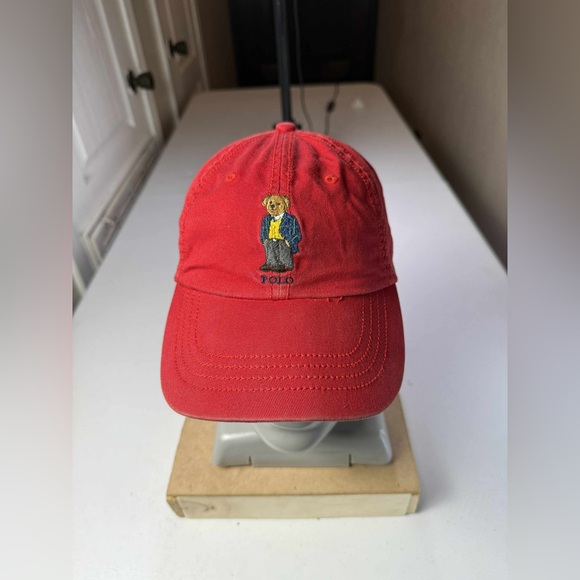Polo Ralph Lauren Men’s BEAR Blazer & tie) RL Fall 2013 Baseball Cap, One Size - Picture 1 of 11
